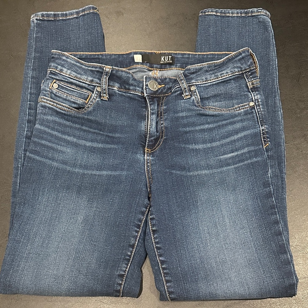 Kut from the Kloth Dark Blue Diana Skinny Jeans